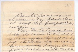 Canto para no oír..., para no oír el mundo