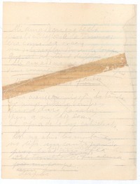 Mi amado no era bello ...