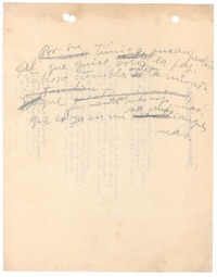 [Por su túnica ensangrentada...]