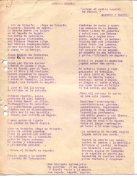 España eterna  [manuscrito] Oscar Castro.