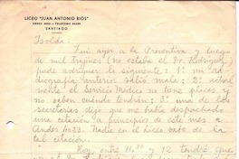 [Carta, entre 1940 y 1947, Chile?] <a> Isolda Pradel