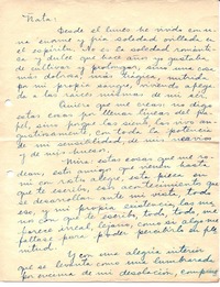 [Carta, 19--] jueves 7 <a> Isolda Pradel  [manuscrito] Oscar Castro.
