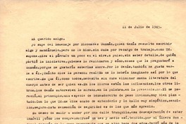 [Carta], 1945 jul. 11 [Santiago?], Chile <a> Oscar Castro
