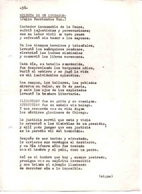 Silueta de un luchador  [manuscrito] Oscar Castro.