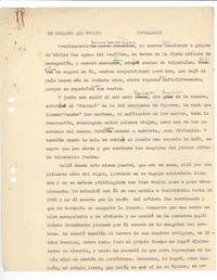 Un chileno que vuelve