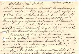 [Carta] 1913 jun. 25, Eten, Perú [a] Pedro Prado