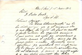 [Carta] 1913 ene. 15, Eten, Perú [a] Pedro Prado