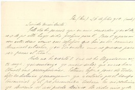 [Carta] 1910 jul. 26, Eten, Perú [a] Anita vda. de Jordán