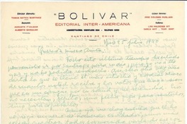 [Carta] 1940 jul. 25, Valparaíso, Chile [a] Anita vda. de Jordán