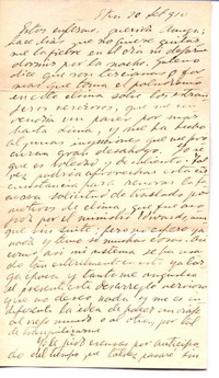 [Carta] 1910 sep. 20, Eten, Perú [a] Anita vda. de Jordán