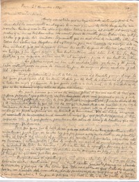 [Carta], 1930 nov. 27 Paris, [Francia a] María Luisa Fernández