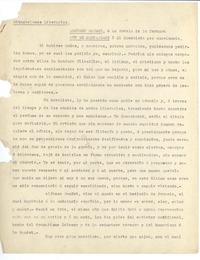 Divagaciones literarias