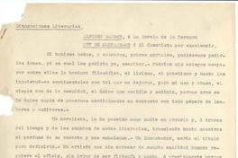 Divagaciones literarias