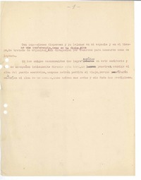 [Conferencias radiales]