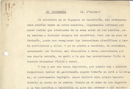 De sobremesa [conferencia radial] :