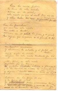 [Para los niños pobres ...]