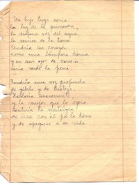 [Un hijo tuyo sería...]:  [manuscrito] [Oscar Castro]