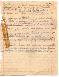 [En tus manos Señor...] :