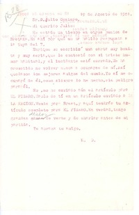 [Carta], 1901 ago. 19 Gran Bretaña <a> Julio Cestero<sic>