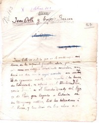 Jean Orth y Eugenio Garzon