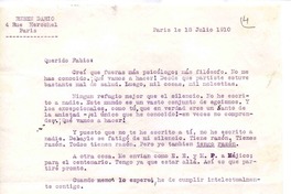 [Carta], 1910 jul. 18 Paris, Francia <a> Fabio Fiallo