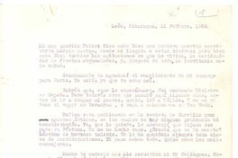 [Carta], 1908 feb. 11 León, Nicaragua <a> Fabio Fiallo