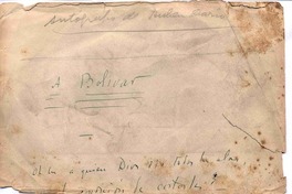 A Bolívar
