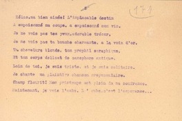 [Hélas, ma bien aimée]