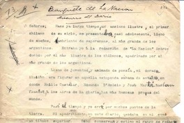 Banquete de La Nación