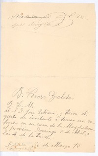 [Carta], 1893 mar. 30 Santander, España <a> José Estrañi Grau