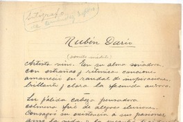 "Rubén Darío"