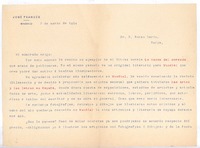 [Carta], 1914 mar. 2 Madrid, España <a> Rubén Darío