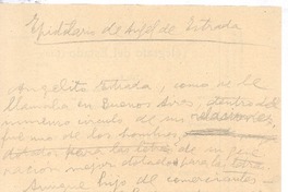 Epistolario de Ángel Estrada