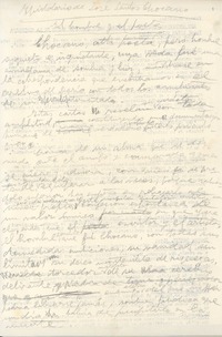 Epistolario de José Santos Chocano El hombre y el poeta.