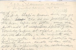 Eugenio Díaz Romero y El Mercurio de América La juventud literaria del 900.