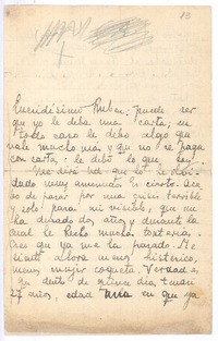 [Carta], 1890 Madrid, España <a> Rubén Darío