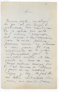 [Carta], c.1900 Madrid, España <a> Rubén Darío