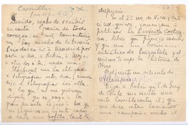 [Carta], c.1900 Francia? <a un amigo>