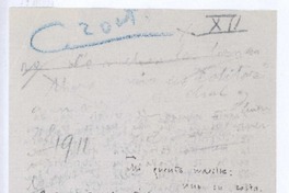 [Carta], 1911 Paris, Francia <a> Rubén Darío