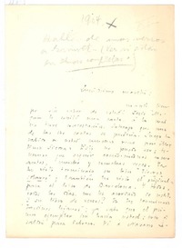 [Carta], 1904 Madrid, España <a> Rubén Darío