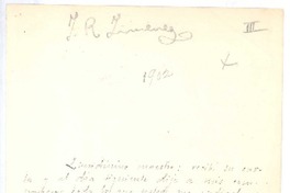 [Carta], 1902 Madrid, España <a> Rubén Darío