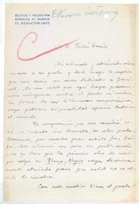 [Carta], 1909 jul. 10 Madrid, España <a> Rubén Darío