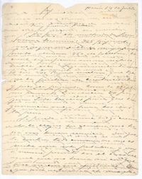 [Carta], 1901 jul. 14 Paris, Francia <a> Rubén Darío
