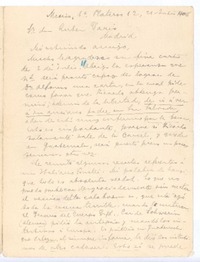 [Carta], 1908 sep. 2 México <a> Rubén Darío