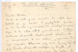 [Carta], c. 1906 España <a> Rubén Darío