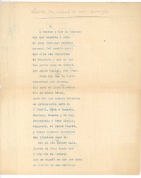 [Carta], 1866 feb. 22 Madrid, España <a> Santiago Ramírez Carta en verso a un amigo.