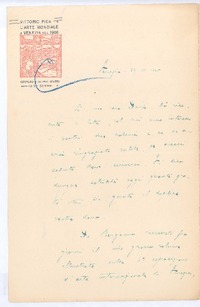 [Carta], 1905 nov. 29 Venecia, Italia <a> Rubén Darío