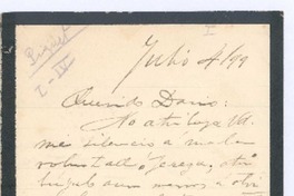 [Carta], 1899 jul. 4 Francia <a> Rubén Darío