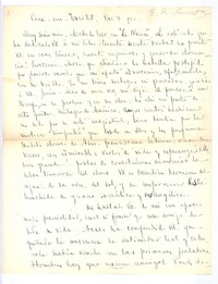 [Carta], 1910 dic. 4 Francia <a> Rubén Darío