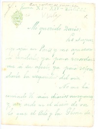 [Carta], 1900 nov. 25 Roma, Italia <a> Rubén Darío